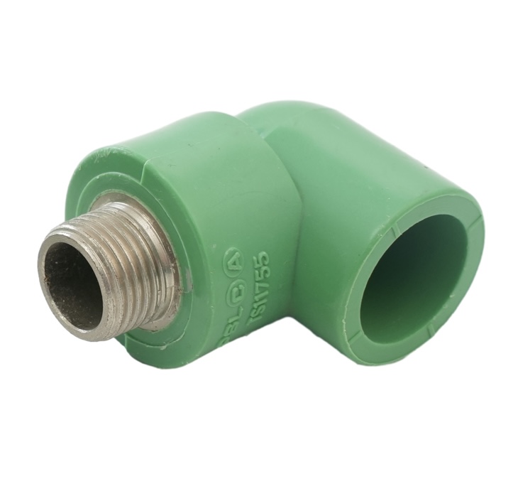 HVAC System PP-R Male Elbow High Pressure Система HVAC PP-R Колено с наружной резьбой высокого давления