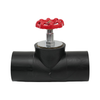 SDR11 Pn16 HDPE100 Запорный клапан для водопроводных и водопроводных систем