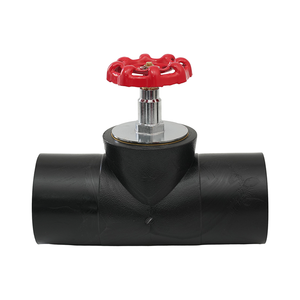 Питьевая вода HDPE коррозионностойкий запорный клапан