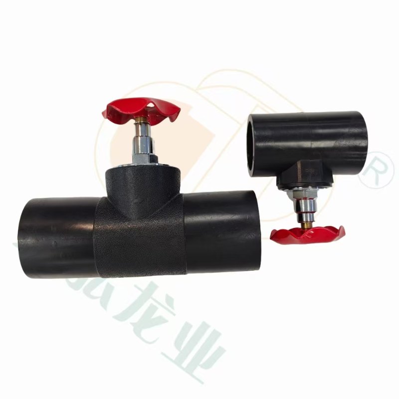SDR11 Pn16 HDPE100 Запорный клапан для водопроводных и водопроводных систем