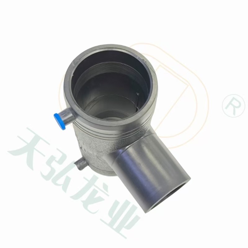 Равный тройник для электросварной стыковой сварки HDPE100 для водоснабжения HDPE100