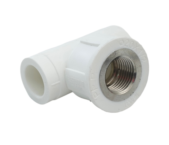 Тройник из нетоксичного полипропилена с внутренней резьбой